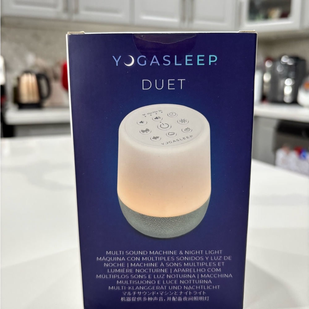 Duet White Sound Machine & Night Light
